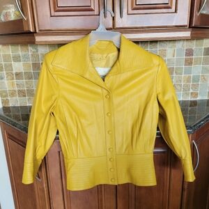 Vintage Lillie Rubin Leather Jacket